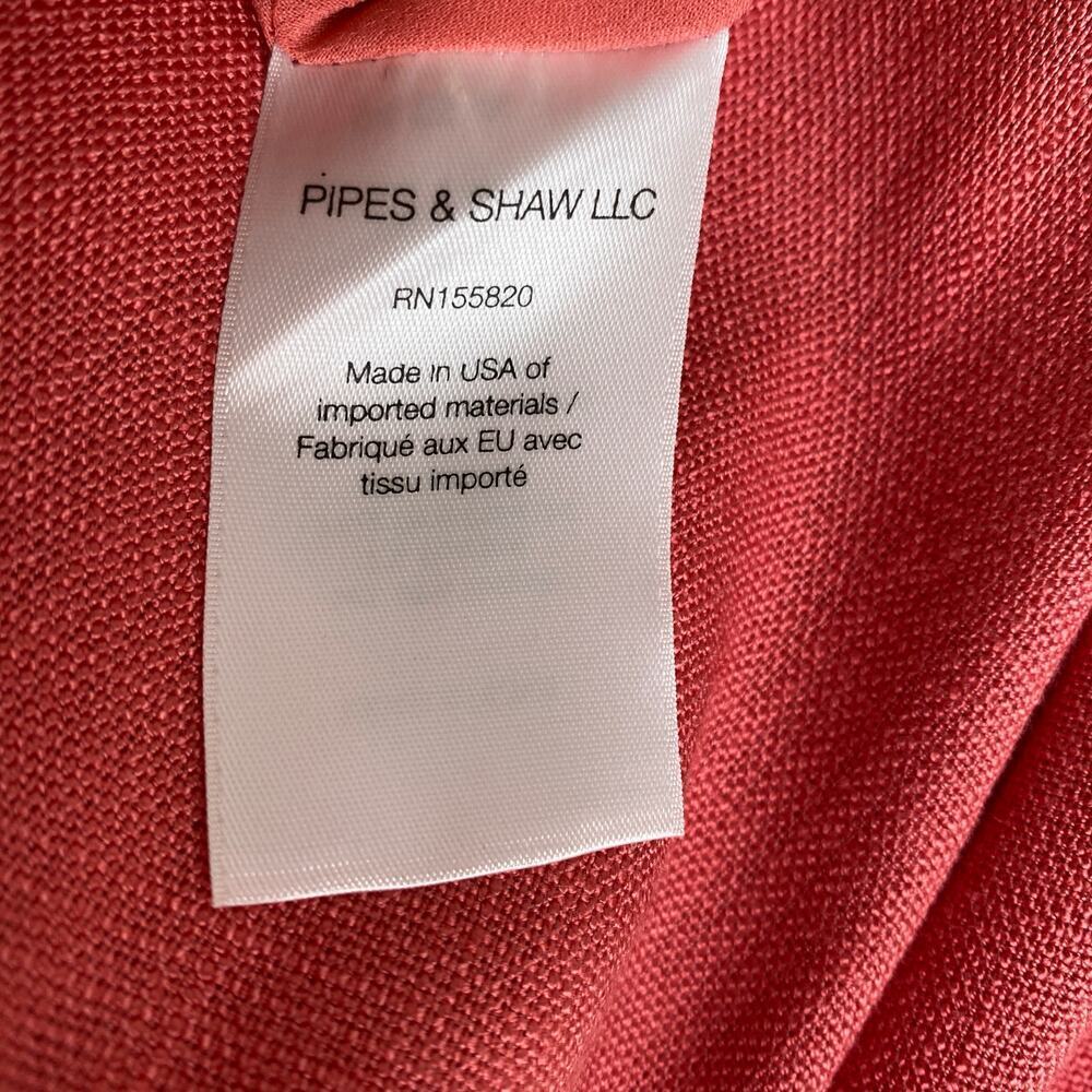 Veronica Beard Amalita Coral Pink Sheath Midi Dress Size 10 - Picture 12 of 15